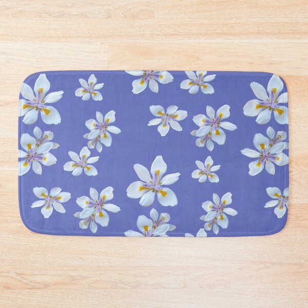 Item preview, Butterfly iris on blue background designed and sold by jaynerushton.