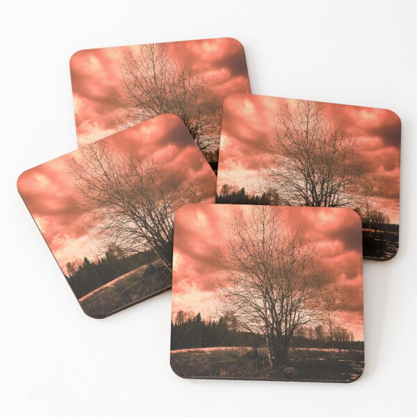 Item preview, Red sky fields designed and sold by Jouko Lehto Photography.