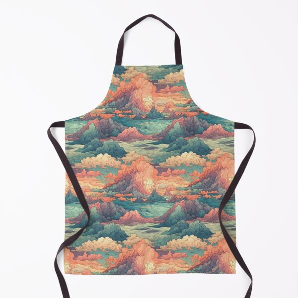 Item preview, Pastel Volcanos Detailed Pattern designed and sold by Leo Rolph.