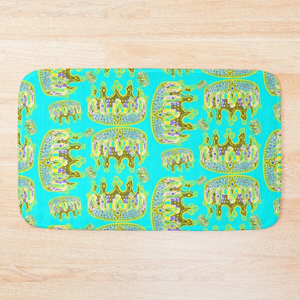 Item preview, QUEENS CROWN TEAL designed and sold by GIVENGRACE.ART.