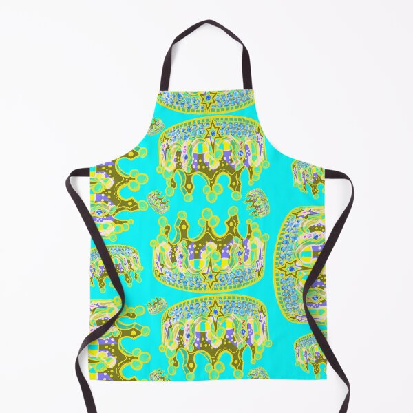 Item preview, QUEENS CROWN TEAL designed and sold by GIVENGRACE.ART.