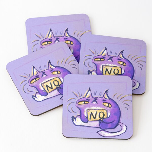 Item preview, Cat says NO designed and sold by Ash Dadoun.