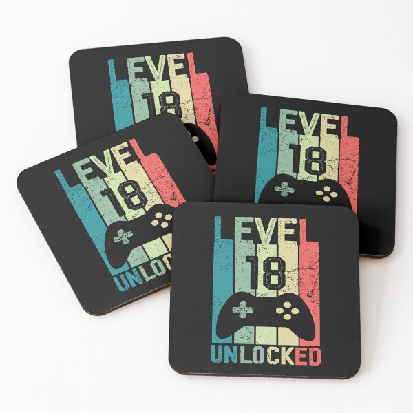 Item preview, Funny Level 18th Unlocked For Pc Gamer Video designed and sold by Fashions-Gifts.