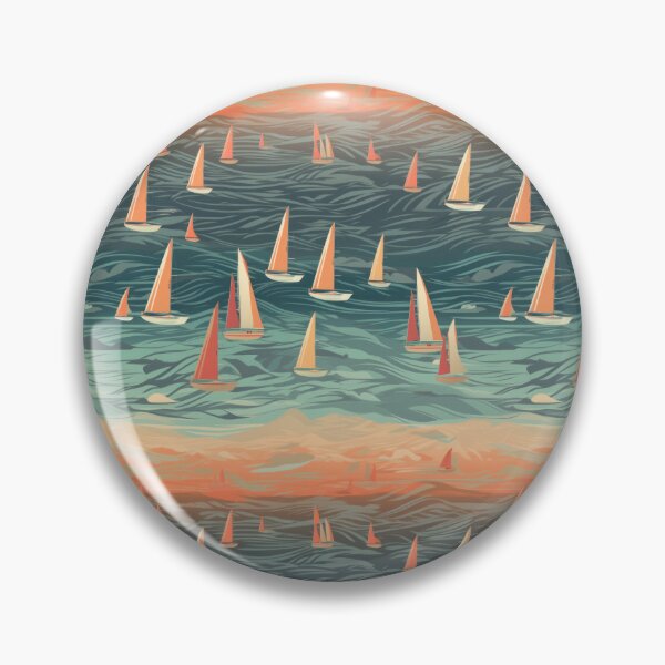 Item preview, Sail boats and Sand Bars Detailed Pattern designed and sold by Leo Rolph.