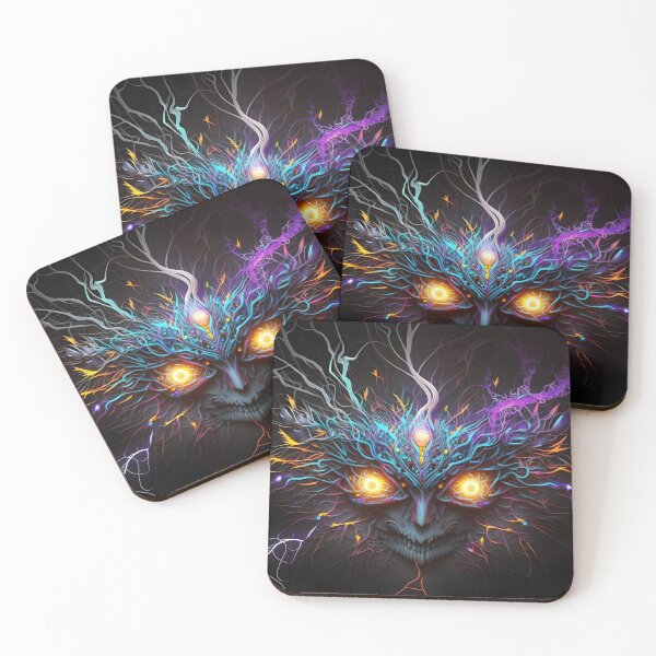Item preview, Psychedelic face designed and sold by Cr-AI-tive.
