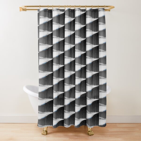 Train at Ribblehead Shower Curtain