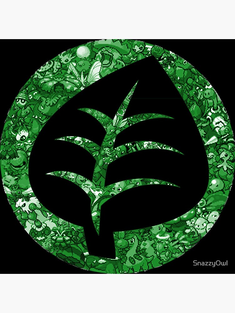 Pokemon Plant Logo