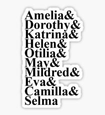Theta Phi Alpha Founders Sticker