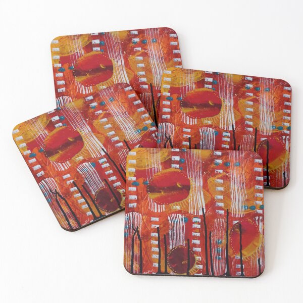 Item preview, Regenerate Red - Blue Mountains Bush designed and sold by creativeabyss.