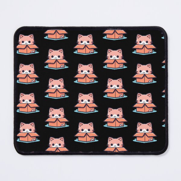 Item preview, Feline Hideaway - Charming Cat Cozily Settled in a Box Sticker designed and sold by Cute Critters Stickers.