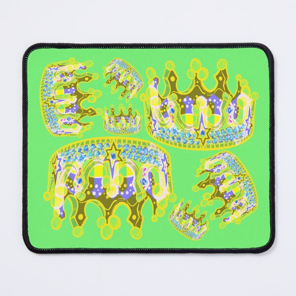 Item preview, KINGS CROWN LIGHT GREEN designed and sold by GIVENGRACE.ART.