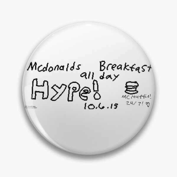 Item preview, McDonald's All Day Breakfast Hype! 2015 - Chris the Stick Adventures designed and sold by JovialEclipse.