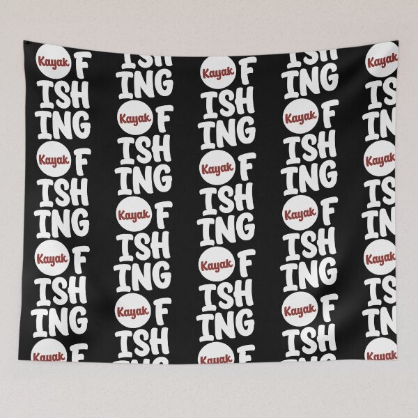 Item preview, Diseño de hobby de pesca en kayak designed and sold by AmaraMetz.