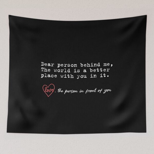 Item preview, Dear Person Behind Me, Personalised Be Kind Message  designed and sold by InnaPo ⭐⭐⭐⭐⭐.