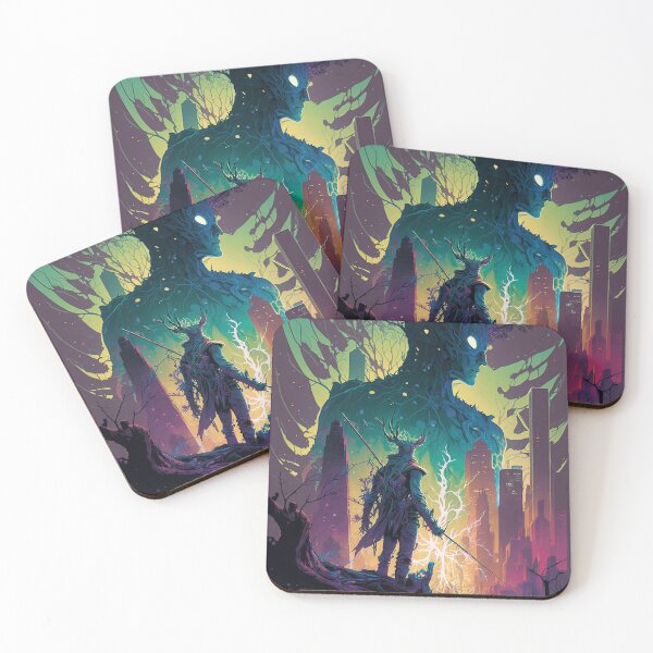 Item preview, Enchanted City: A Surreal Skyline of Magic and Wonder designed and sold by Retro Type.