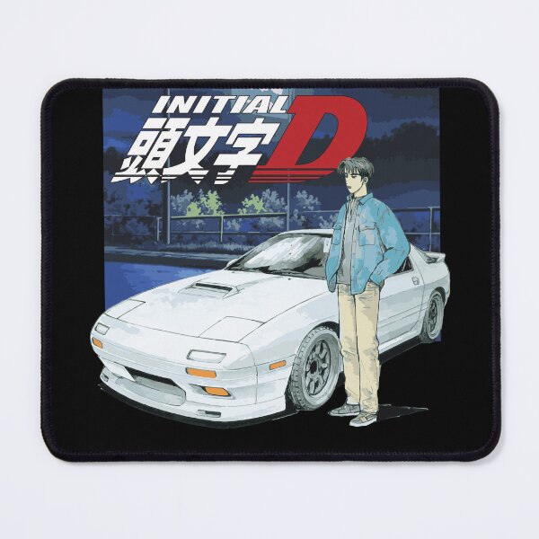 Item preview, Initial D FC RX7 Stage 1 Drifting - Ryosuke Takahash RedSuns anime night designed and sold by cowtownCOWBOY.