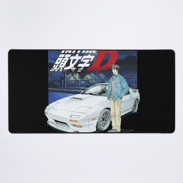 Item preview, Initial D FC RX7 Stage 1 Drifting - Ryosuke Takahash RedSuns anime night designed and sold by cowtownCOWBOY.