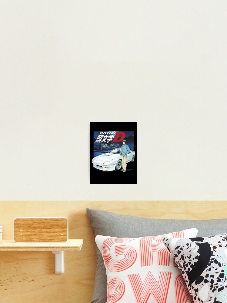 Initial D FC RX7 Stage 1 Drifting - Ryosuke Takahash RedSuns anime night |  Sticker