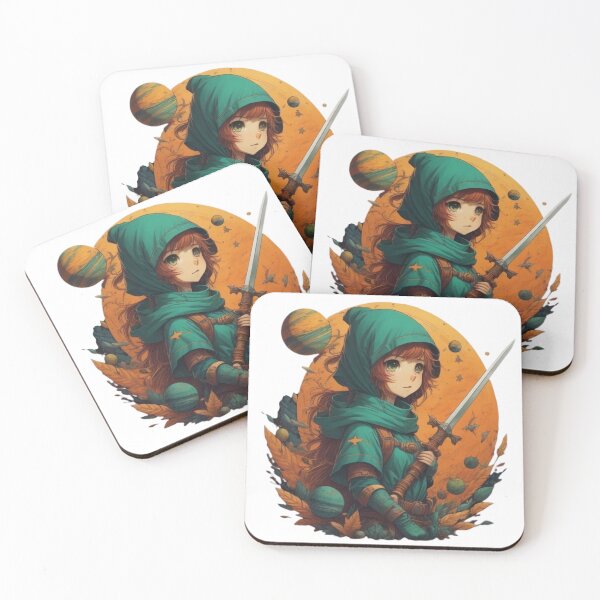 Item preview, Chica carmesí: ninja espacial designed and sold by Diphylleia Grayi.