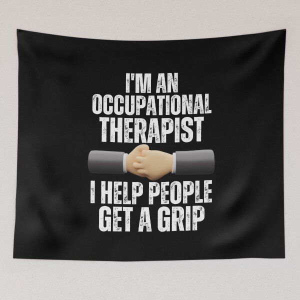 Item preview, Occupational Therapy Funny Retro designed and sold by SunfullyYours.