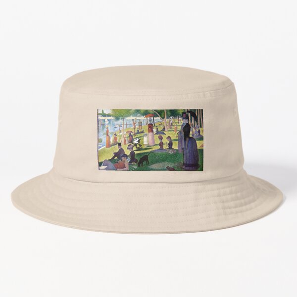 Vista previa del artículo con la obra «Una tarde de domingo en la isla de La Grande Jatte con Félix el Gato», diseñado y vendido por pennydumb.