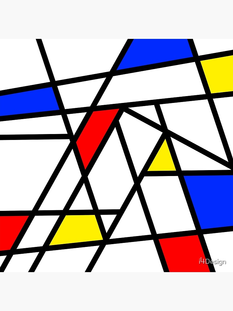 Mondrian Centennial Art Print by POP ART WORLD - Fy