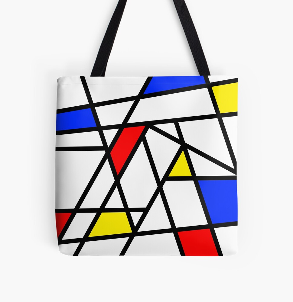 Mondrian Retro Pattern