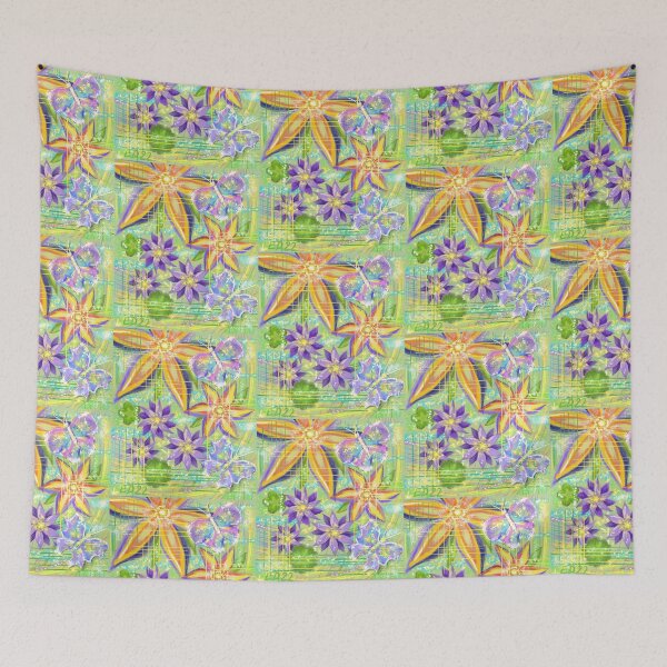 Item preview, Flowers and butterflies designed and sold by Elena Dunaeva.