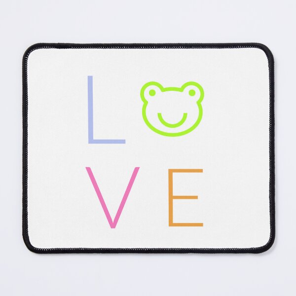 Item preview, Love frog sweatshirt pastel front design designed and sold by SaySomethingUK.