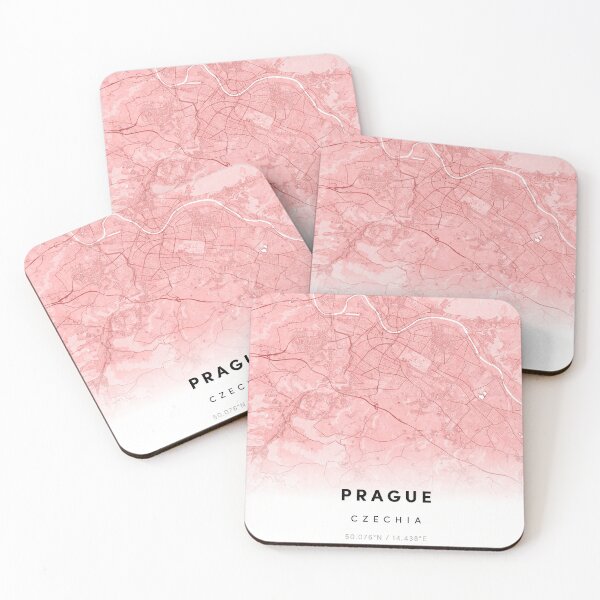 Item preview, Prague city map designed and sold by DeluxBee.