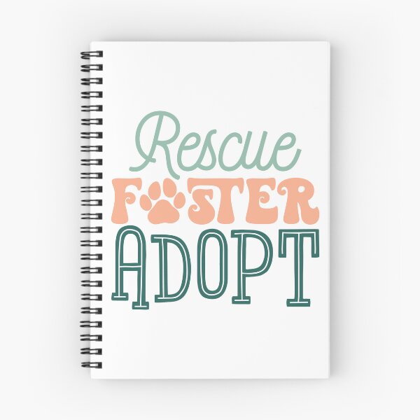Item preview, Rescue Foster Adopt |Pet Adoption Quote designed and sold by Martina Mladenova.