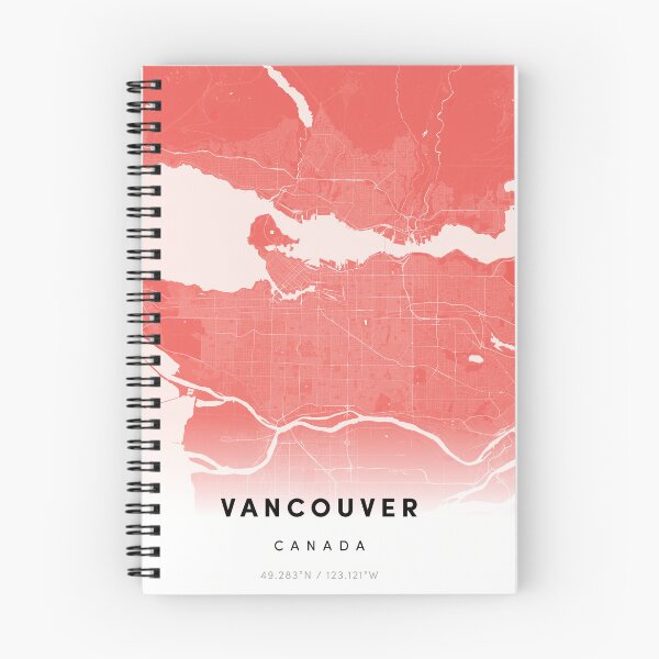 Item preview, Vancouver city map designed and sold by DeluxBee.