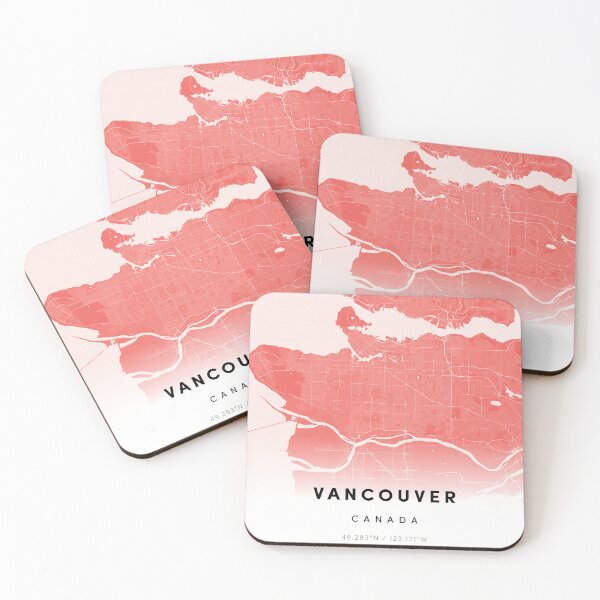 Item preview, Vancouver city map designed and sold by DeluxBee.
