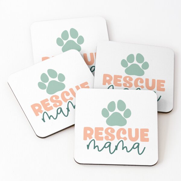 Item preview, Rescue Mama |Pet Adoption Quote designed and sold by Martina Mladenova.