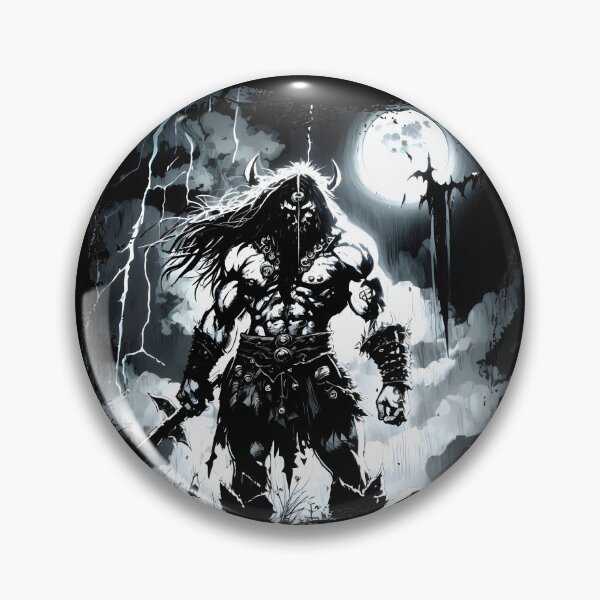 Artikelvorschau, Shadow Man BRZRKR (Berserker,Viking) entworfen und verkauft von MLArtifex.