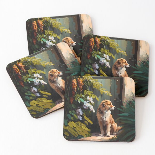 Item preview, A dog in the garden 2 designed and sold by Cr-AI-tive.