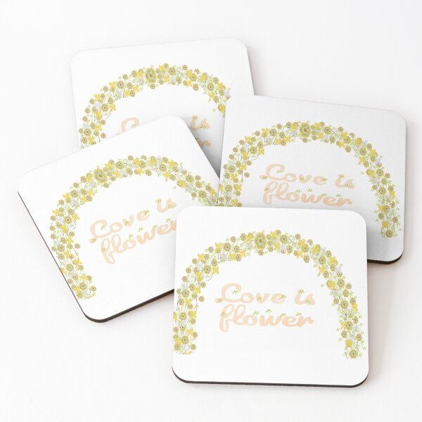 Item preview, yellow saw flower love is flowers stickers. designed and sold by Nesyarat.