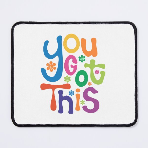 Item preview, State Testing Day Motivational Teacher You Got This Groovy Flowers designed and sold by Dolphin Graphic.
