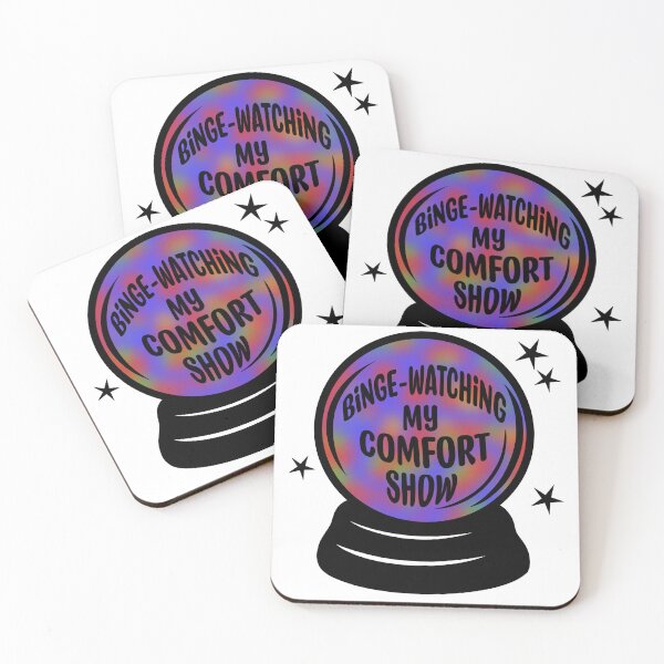 Item preview, Binge-Watching My Comfort Show designed and sold by Widdershins  Art.