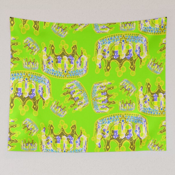 Item preview, KINGS CROWN GRASS GREEN  designed and sold by GIVENGRACE.ART.
