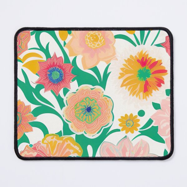 Item preview, Throw Pillow With Beautiful Floral Pattern - Hippie Home Decor designed and sold by Sowari-Pillows.