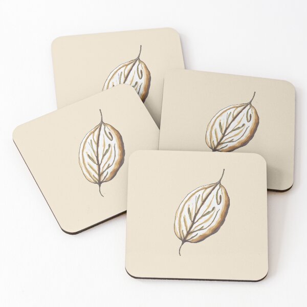 Item preview, Coffee Bean Leaf Design designed and sold by Cravio.