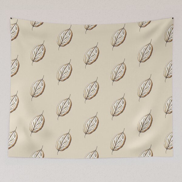 Item preview, Coffee Bean Leaf Design designed and sold by Cravio.