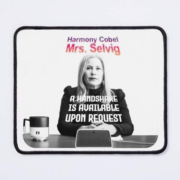 Item preview, Severance series Patricia Arquette as Harmony Cobel Mrs. Selvig fan works let me out graphic design by ironpalette designed and sold by ironpalette.