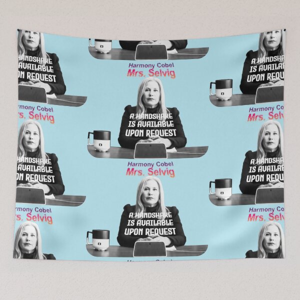 Item preview, Severance series Patricia Arquette as Harmony Cobel Mrs. Selvig fan works let me out graphic design by ironpalette designed and sold by ironpalette.