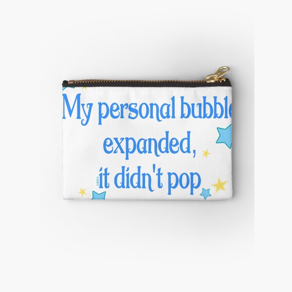 Item preview, Personal Bubble (blue) designed and sold by justchui.