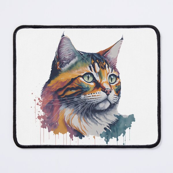 Item preview, cat water cooler illustration  designed and sold by Vvisions.