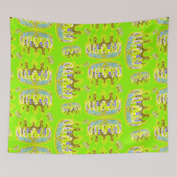 Item preview, QUEENS CROWN GRASS GREEN  designed and sold by GIVENGRACE.ART.