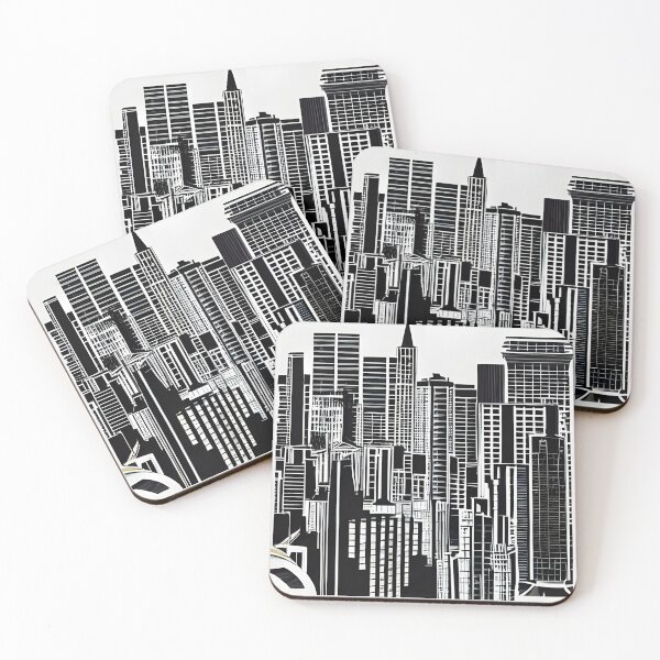 Item preview, Skyline in the style of famous art No. 29 designed and sold by CRAFTER-MEDIA.