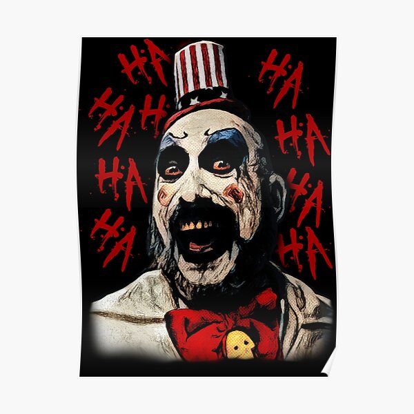 House of 1000 Corpses 20th Anniversary  8 Clothed Action Figure  Captain  Spaulding  NECAOnlinecom
